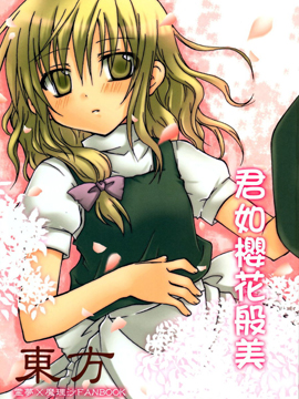 君如樱花般美