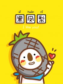 【OK熊很OK】黑凤梨~