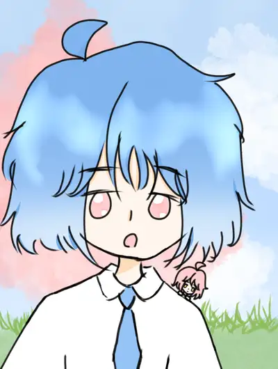 勿忘蓝兮