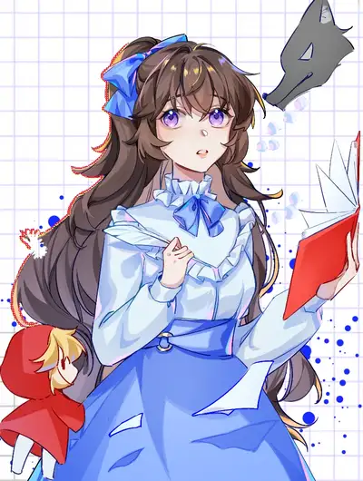 红衣小女孩